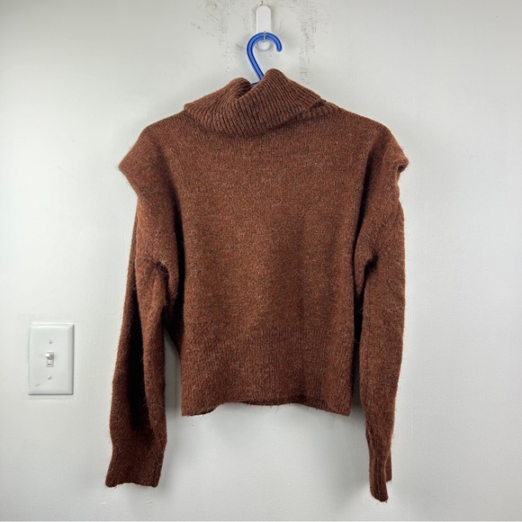 Mango MNG Boxy fit Padded Shoulder Sweater - Picture 3 of 6